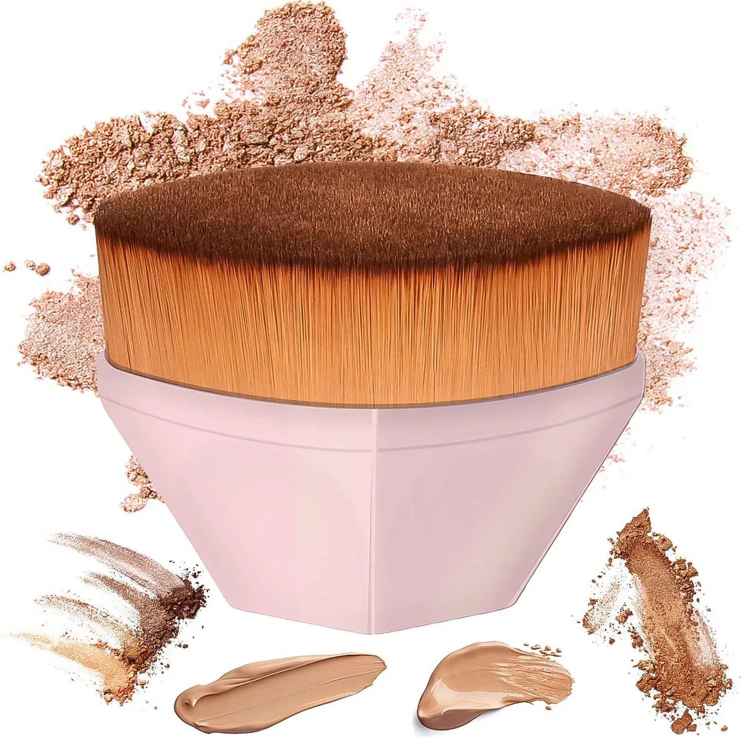 Foundation Makeup Brushnbspperfect Makeup Brush Portable Case (1 Pc) - Zidbik
