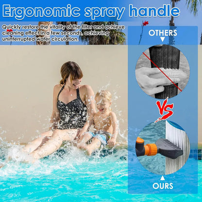 High-pressure Pool Filter Cartridge Cleaner Nozzle (1 Pc) - Zidbik