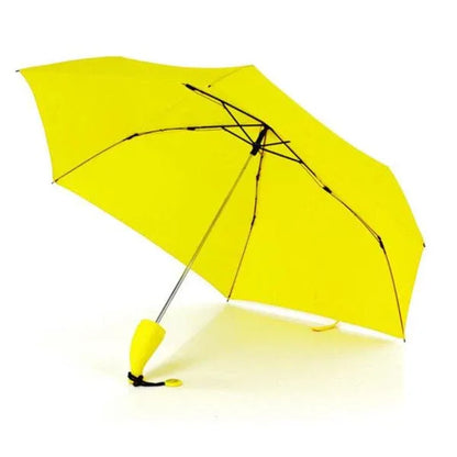 1639 Stylish Banana Shaped Mini Foldable Umbrella - Zidbik