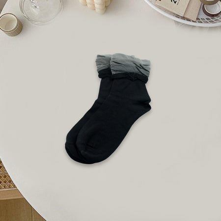 7296 Soft Mix Socks Best Quality Socks ( 1 Pair ) - Zidbik
