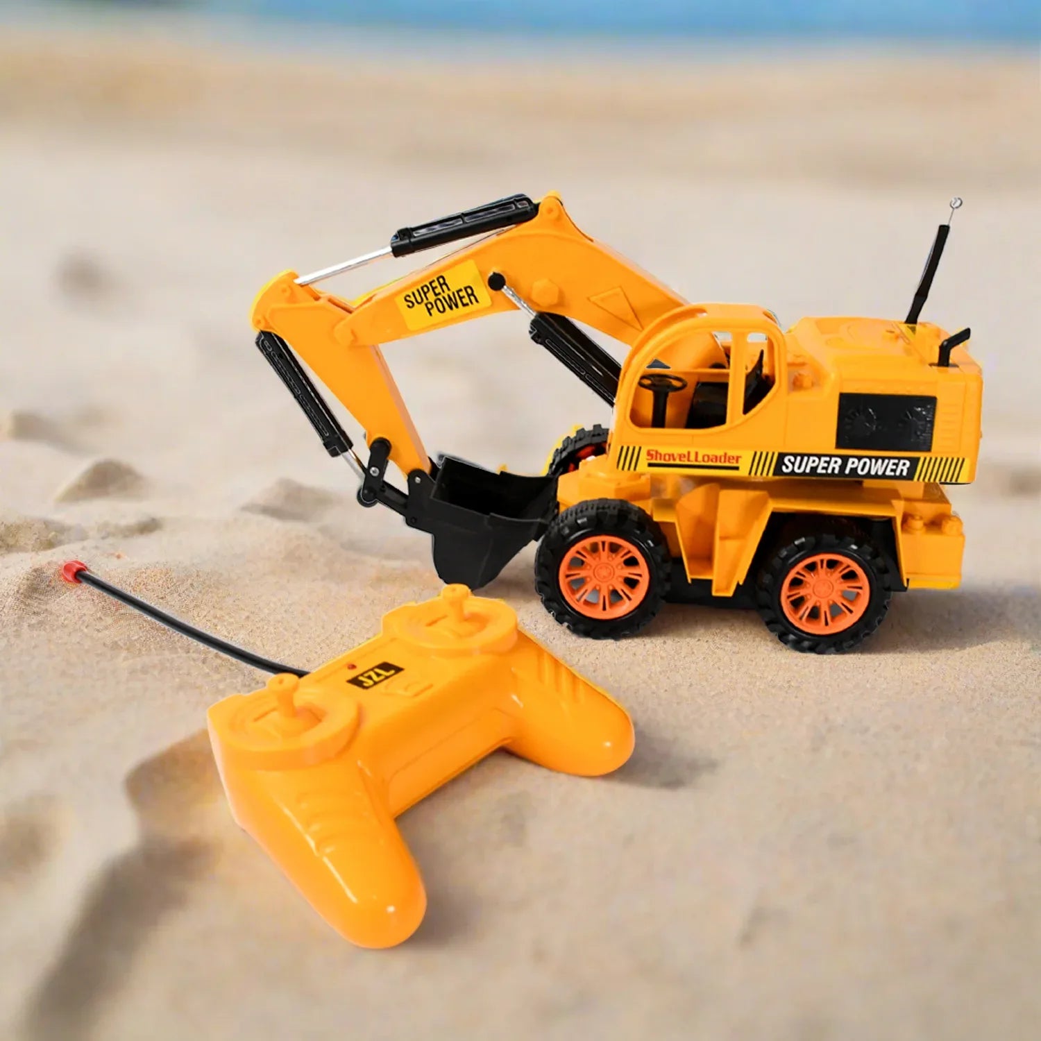 17925 Plastic Jcb Construction Toy Remote Control Jcb Toys For Kids Boys Super Power Remote Control Jcb Truck Construction Toy (1 Set) - Zidbik