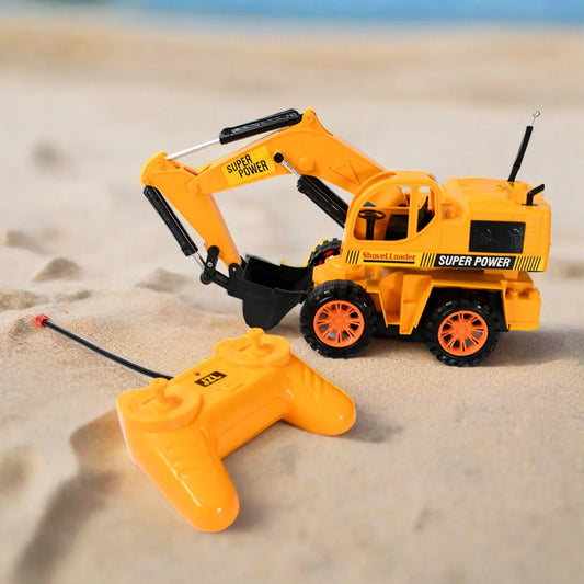 17925 Plastic Jcb Construction Toy Remote Control Jcb Toys For Kids Boys Super Power Remote Control Jcb Truck Construction Toy (1 Set) - Zidbik