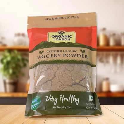 Organic Jaggery Powder 500 Gm - Zidbik