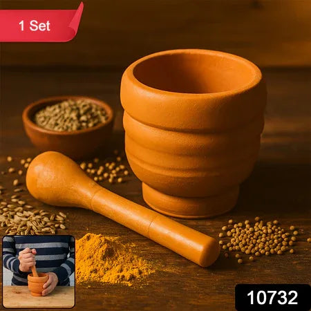 Unbreakable Plastic Mortar Pestle - (Set) - Zidbik