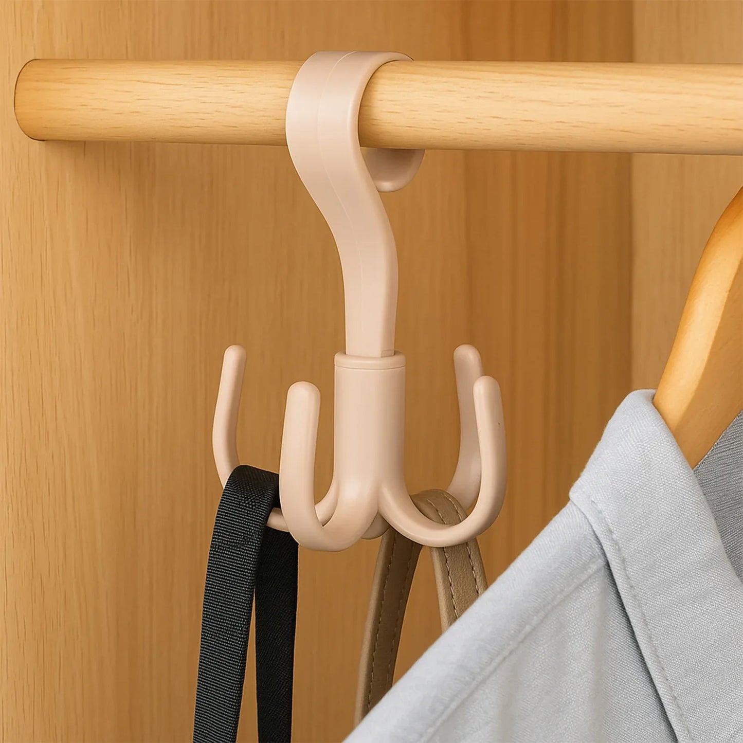 360 Rotating Multipurpose Hook Hanger (1 Pc) - Zidbik