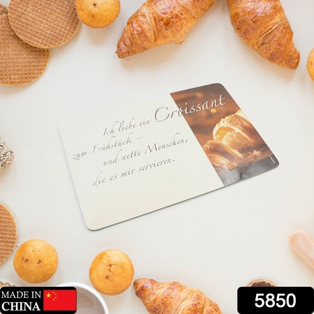 5850 Kitchen Chopping Board Household Cutting Board Knife Board Vegetable Cutting And Fruit Multi-purpose Plastic Vs Wooden Sticky Board Cutting Board - Zidbik