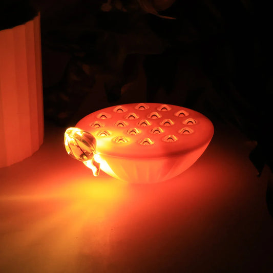 Set Of 6 Lotus Canopy Led Decorative Lamps - Zidbik