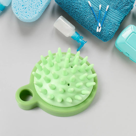 Comb Scalp Massage Brush Hair Brush Hair Comb Shower Brush Bath Massage Brush Small Portable Brush Washable Massage Comb Bath Shampoo Massages Effectively Remove Loose Short Hair - Zidbik