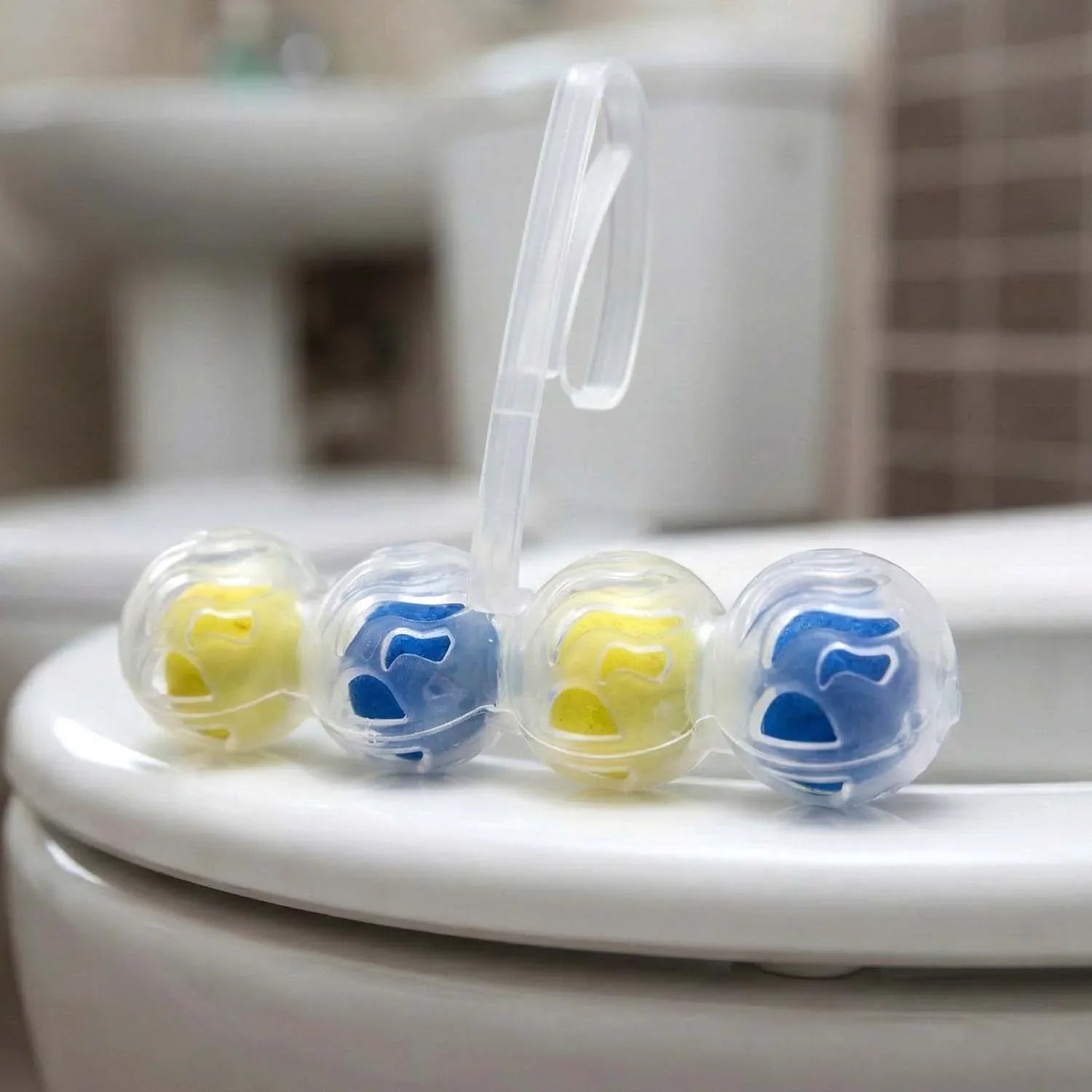 Toilet Cleaning Balls With Automatic Toilet Bowl Cleaner 1 Set - Zidbik