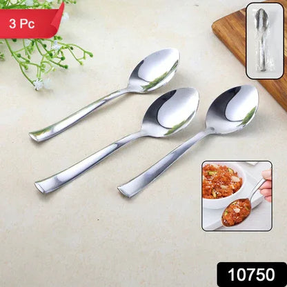 Everyday Dining Spoons - (3 Pc Set) - Zidbik