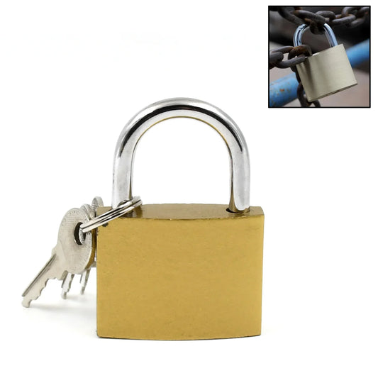 Multipurpose Solid 3 Keys Padlock 38 Mm 1 Pc) - Zidbik
