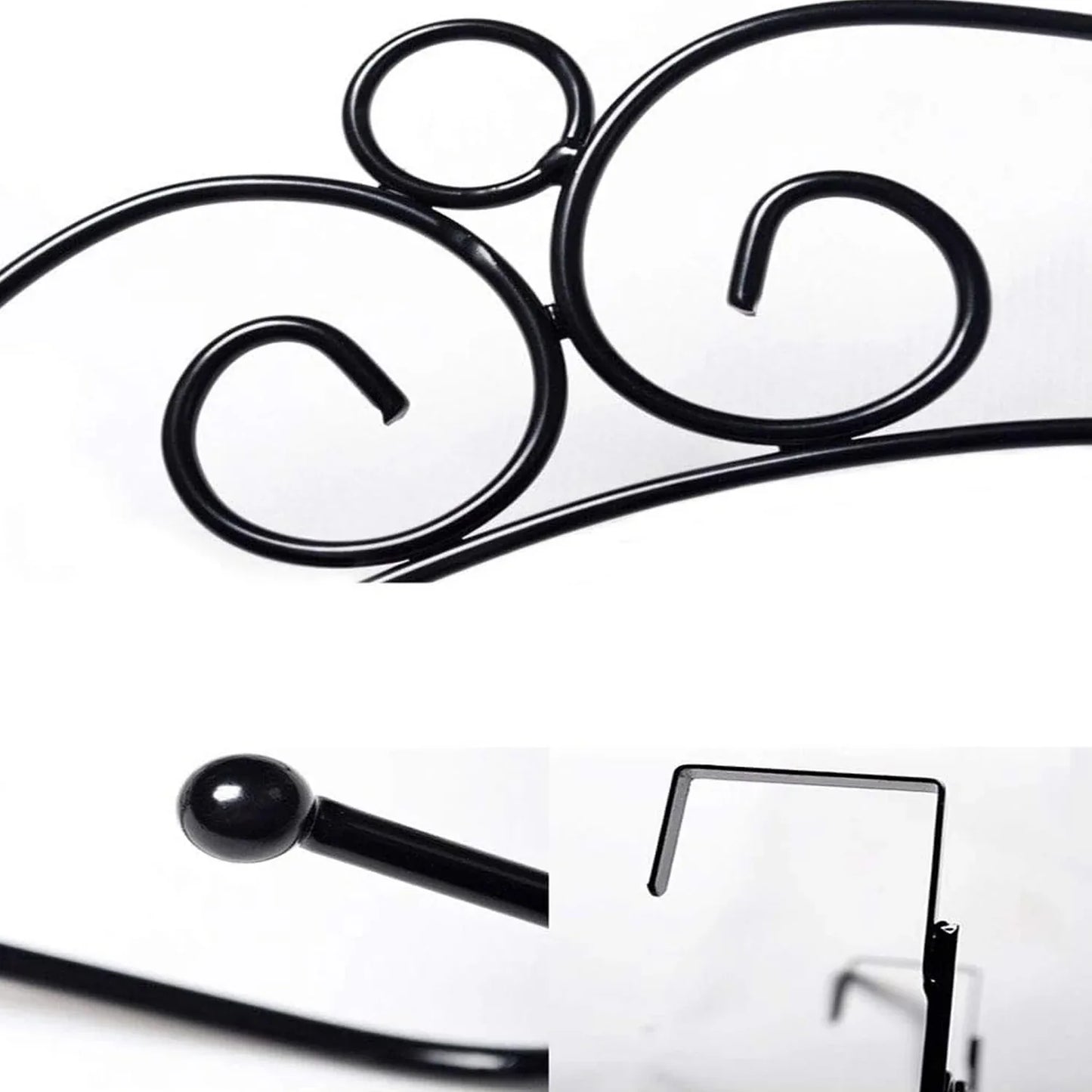 Over The Door Hanger Rack 7 Hooks Decorative Ognazier Hook Rack Stylish Door Hanger Door Hook Hangers With 7 Hooksmetal Hanging Rack For Home Office Use - Zidbik