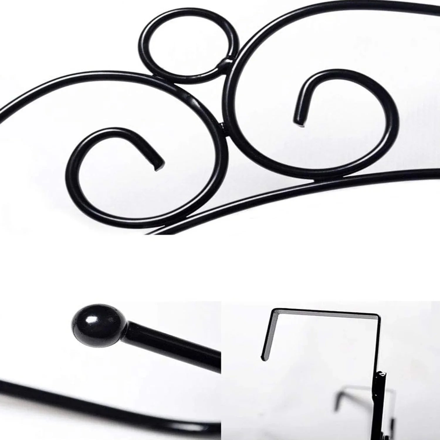 Over The Door Hanger Rack 7 Hooks Decorative Ognazier Hook Rack Stylish Door Hanger Door Hook Hangers With 7 Hooksmetal Hanging Rack For Home Office Use - Zidbik