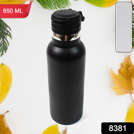 Water Bottle For Kids  Insulated Stainless Steel Bottle (650 Ml  1 Pc) - Zidbik