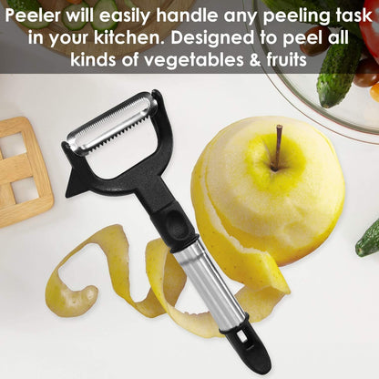 2618 2-in-1 Double Julienne And Vegetable Peeler - Zidbik