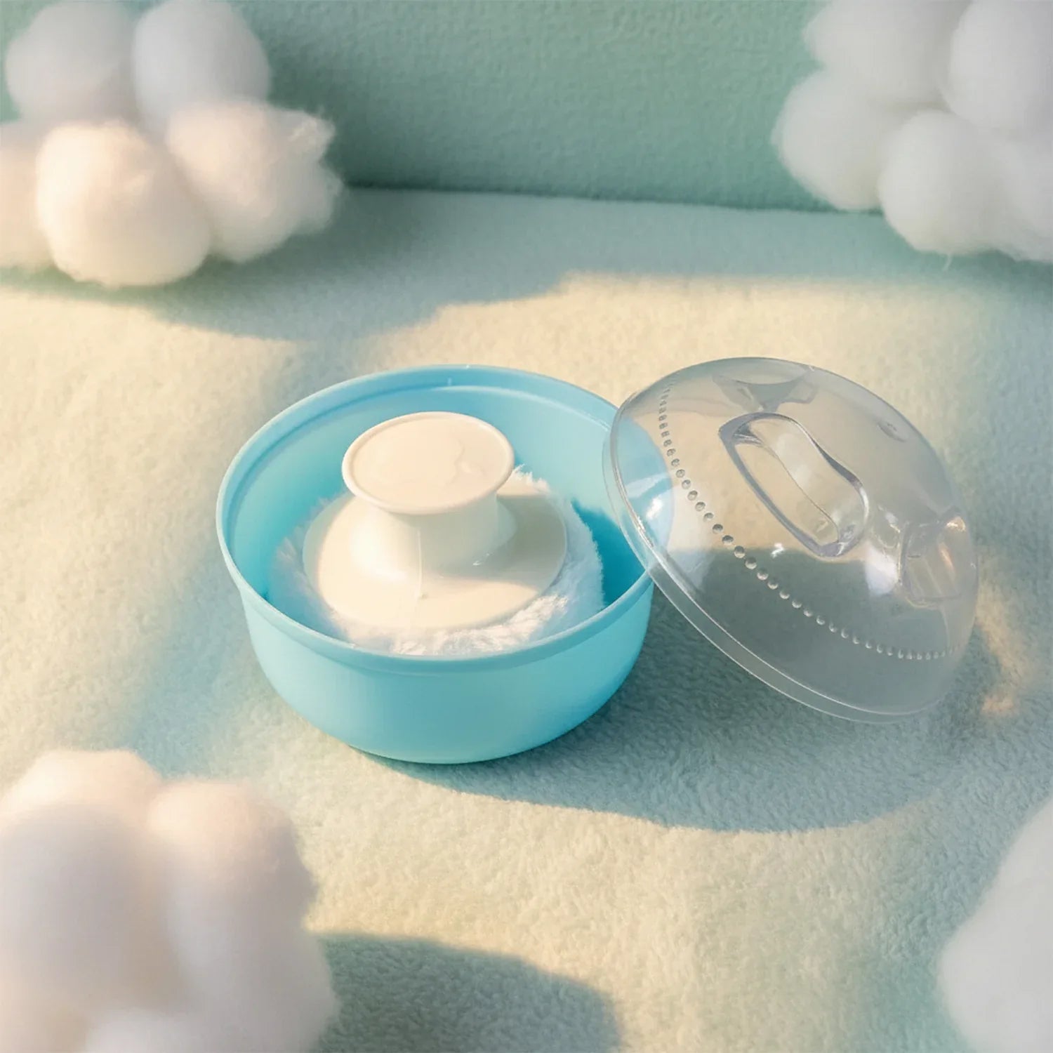 Baby Powder Puff Storage Box Set - Zidbik