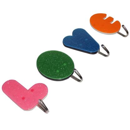 1121 Love Shape Self Adhesive Hooks - Zidbik