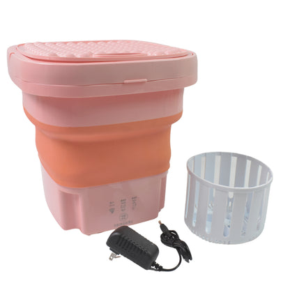 Portable Washing Machine Foldable Washer And Dryer Combo (1 Set  Mix Color) - Zidbik