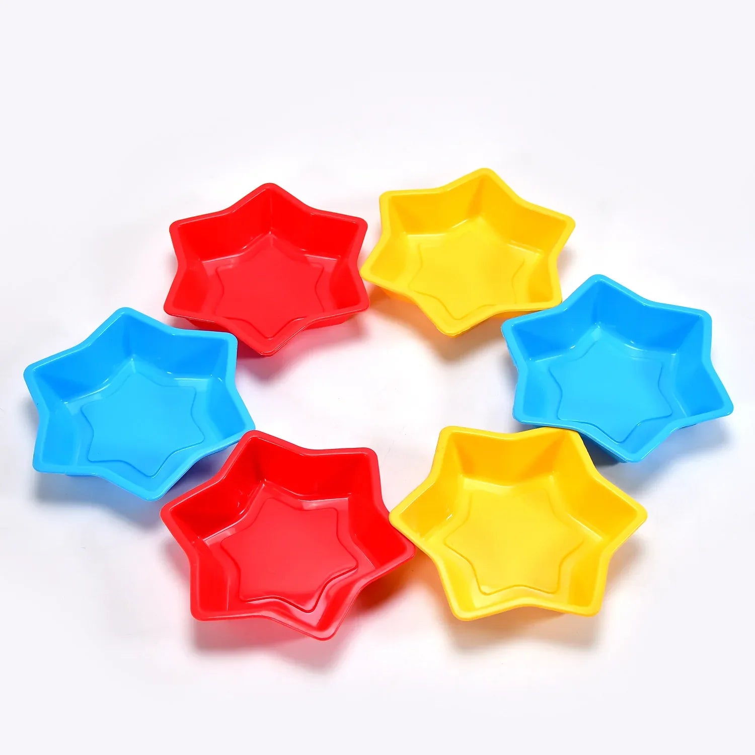 2725 Silicone Resin Mold Star Shape Full Flexible Mould - Zidbik