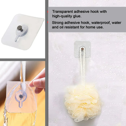 Multipurpose Adhesive Damage-free Photo Frame Wall Hooks (1 Pc) - Zidbik
