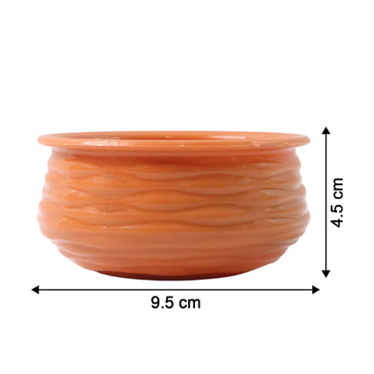 Classic Terracotta-style Handi Bowl (1 Pc) - Zidbik