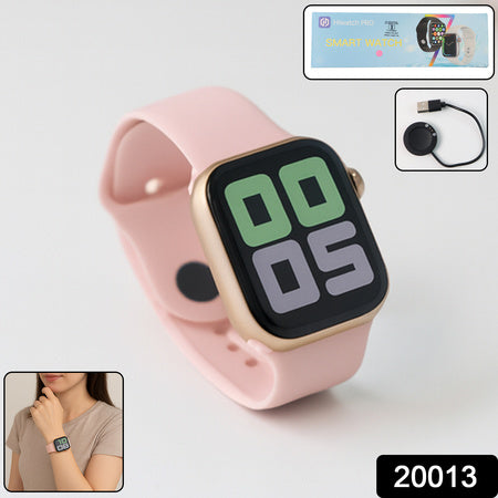 Tx10 Pro Max Large Display Wireless Charging Smartwatch (1 Pc) - Zidbik