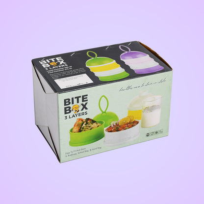 5924a  3 Layer Lunch Box Unique Design Bite Lunch Box With Liquid  Food Container Lunch Box (Green) - Zidbik