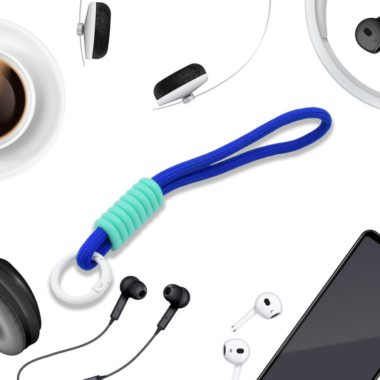 Multipurpose Adjustable Hand Wrist Strap Lanyardwith Cellphone Phone Strap (1 Pc  6 Inch  Multicolor) - Zidbik