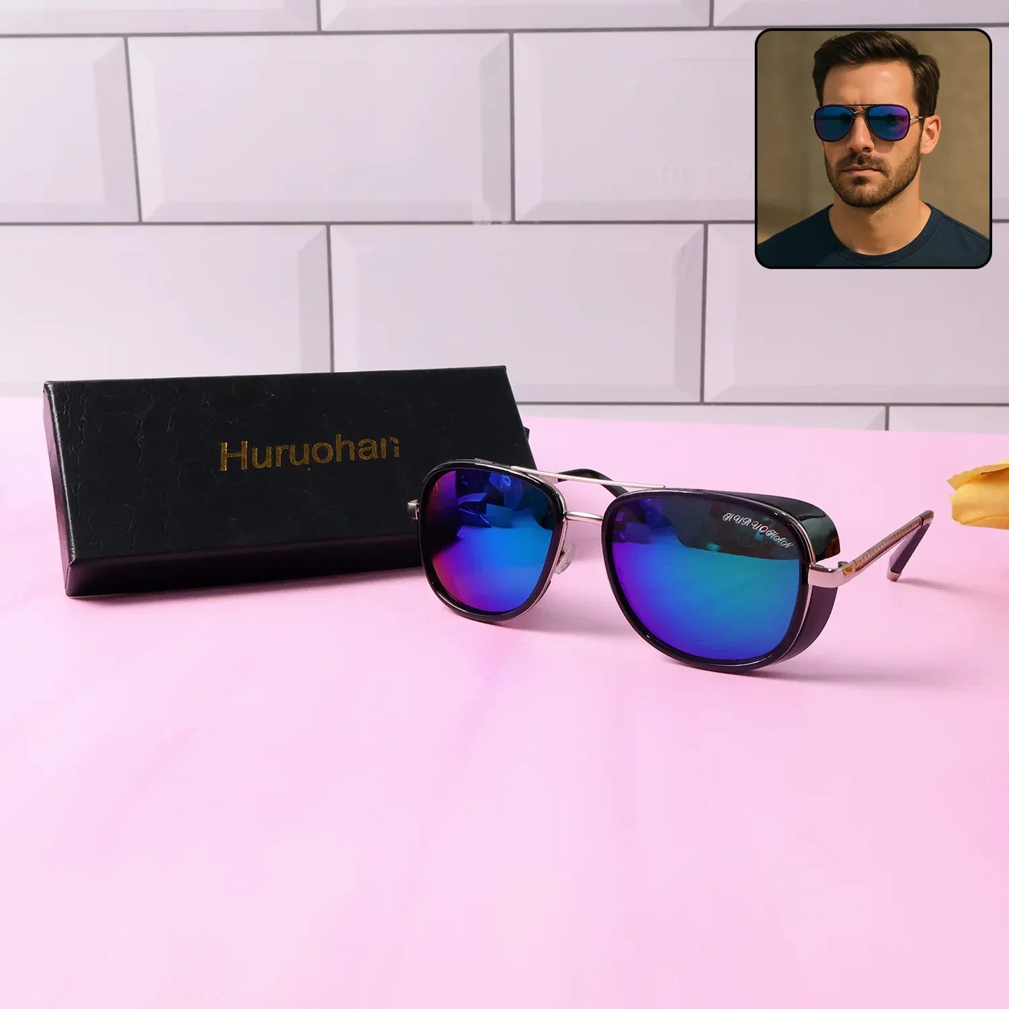 Stylish Polarized Aviator Sunglasses (1 Pc) - Zidbik