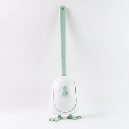 Flexible Silicone Toilet Cleaning Brush Set - Zidbik