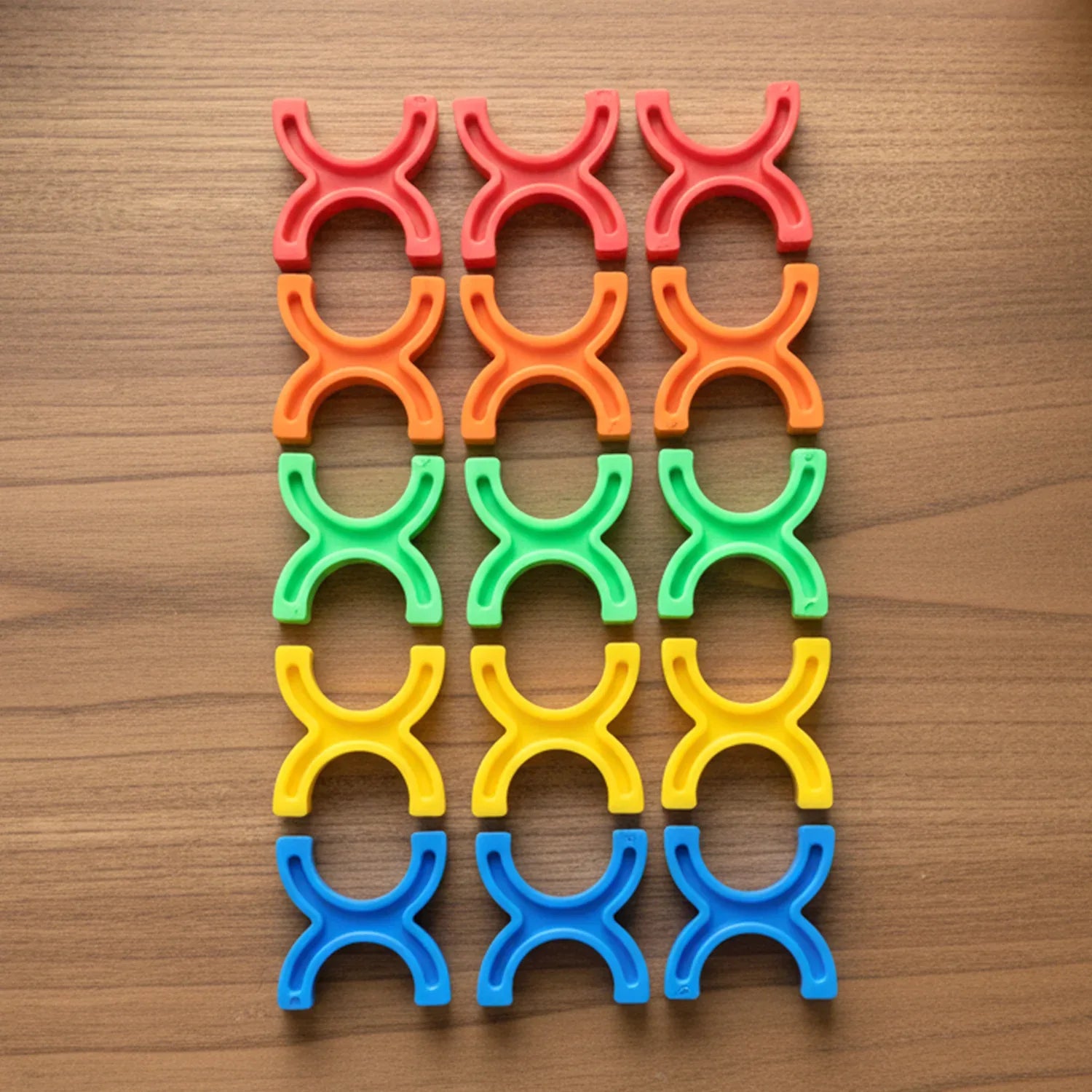 Balanced Block Colorful Interlocking Stacking Toy (1 Set) - Zidbik