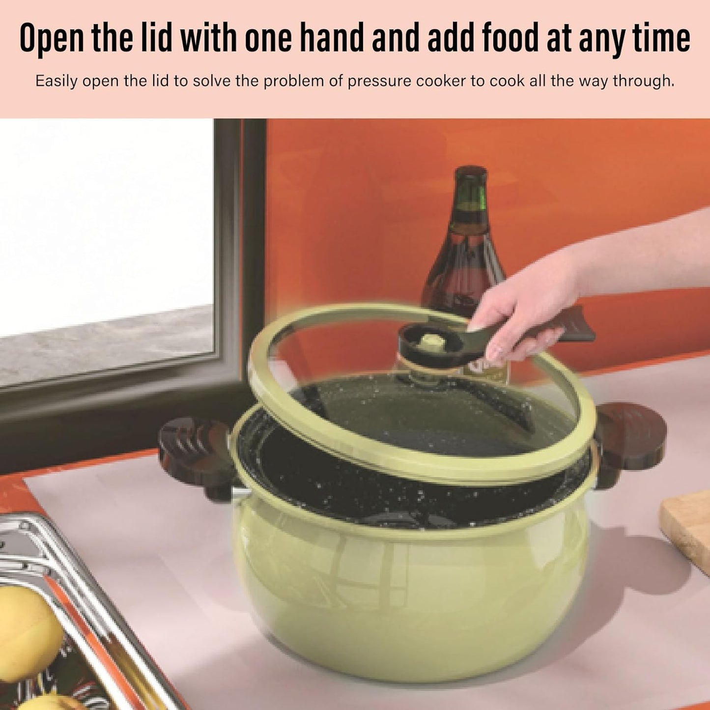 7938 Pressure Cooker Valve  Handle Kitchen Tool Plastic Handle  Valve (1 Pc) - Zidbik