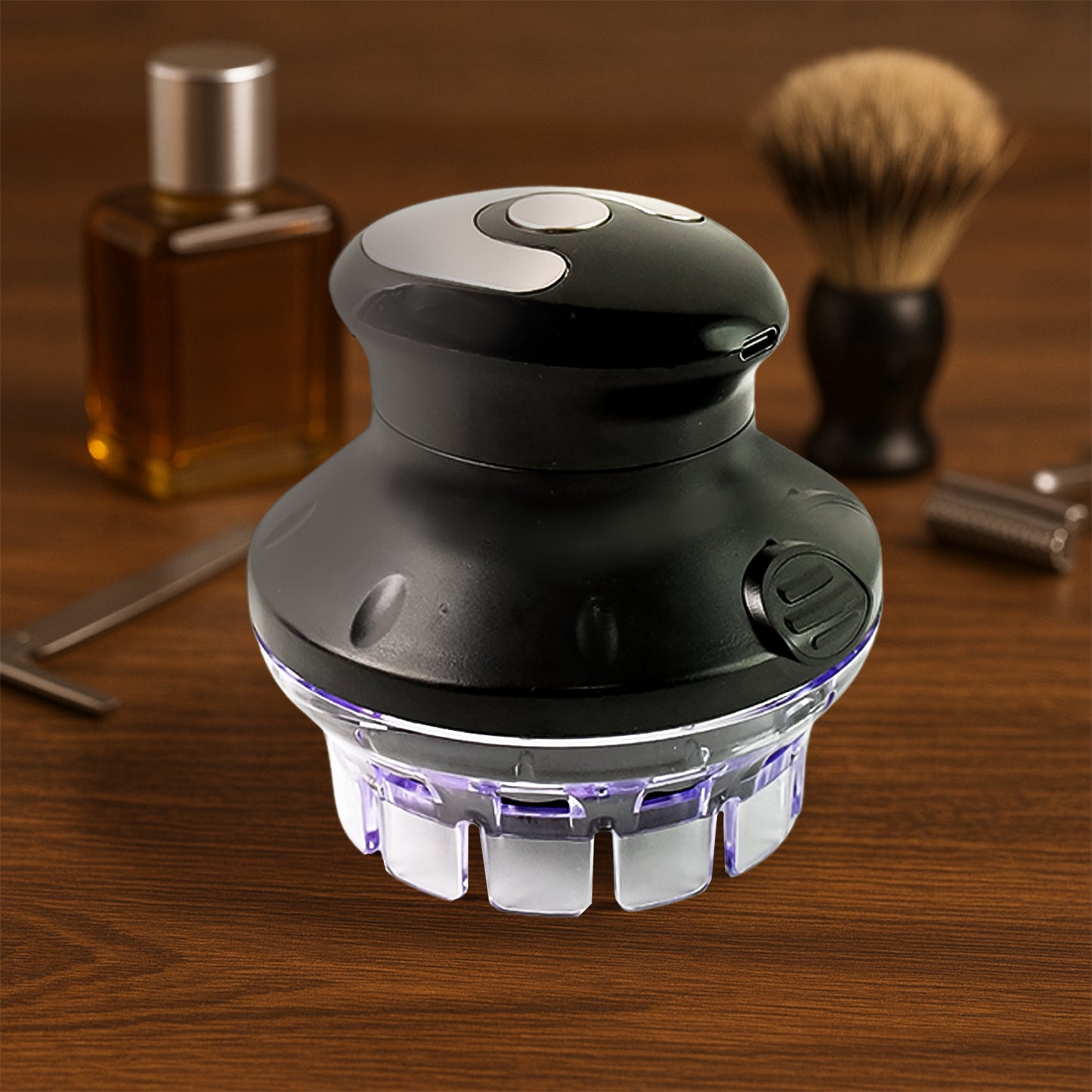 Rechargeable Electric Hair Cutting Machine (1 Pc) - Zidbik