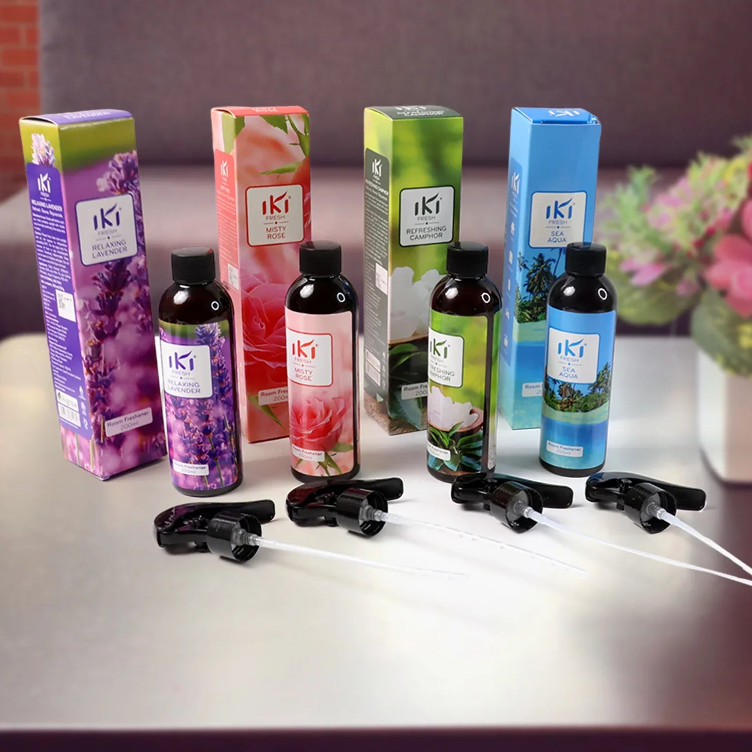 Room Air Freshener Mix Fragrance (200 Ml Approx 1 Pc) - Zidbik
