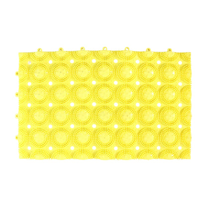 Multipurpose Anti-slip Bathroom Massage Mat With Suction Cups (33 21 Cm) - Zidbik