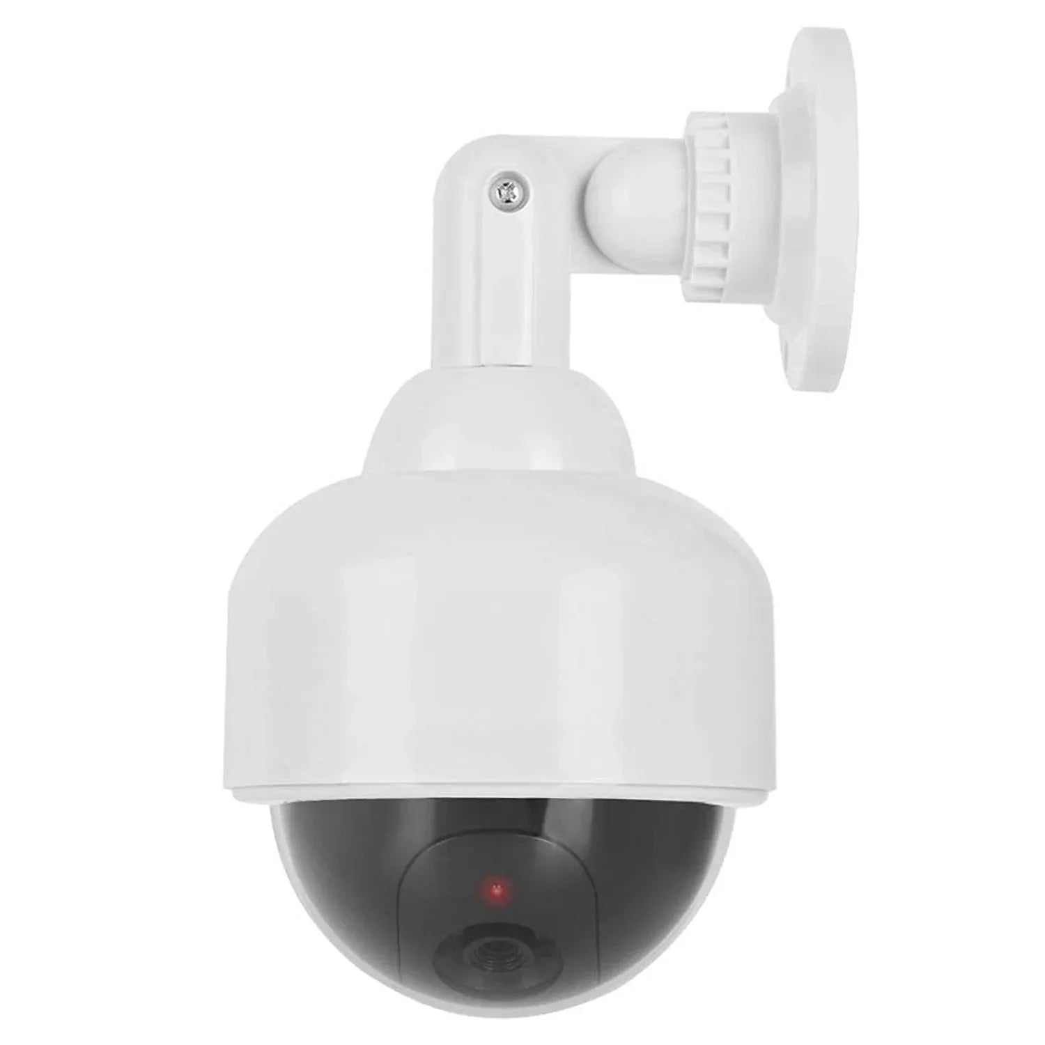 Fake Dummy Camera Cctv With Flashing Red Led Light (1 Pc Battery Not Included) - Zidbik