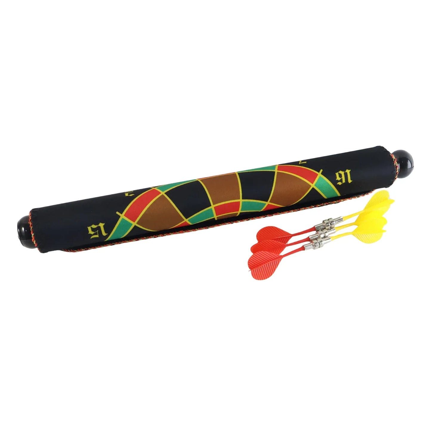 Roll-up Double-sided Dartboard Game (1 Set) - Zidbik