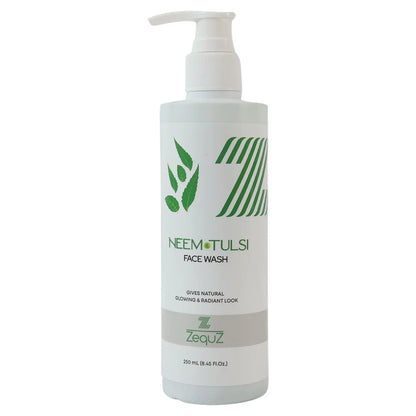 Zequz Neem Tulsi Face Wash - (1 Pc 250 Ml) - Zidbik