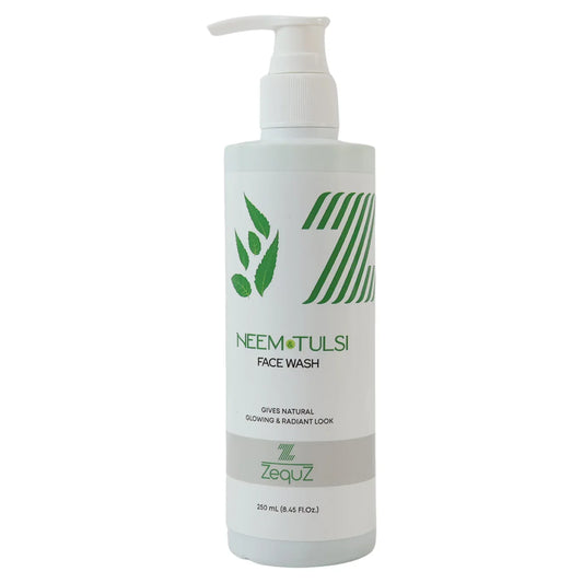 Zequz Neem Tulsi Face Wash - (1 Pc 250 Ml) - Zidbik