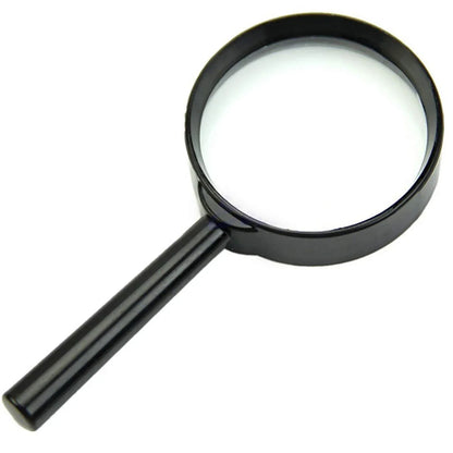 17781 Magnifying Glass Lens - Reading Aid Made Of Glass - Real Glass Magnifying Glass That Can Be Used On Both Sides - Glass Breakage-proof Magnifying Glass Protect Eyes 50 Mm - Zidbik