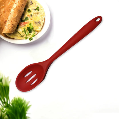 5391 Silicon Non-stick Heat Resistant Kitchen Turner Premium Turner ( 1pc ) - Zidbik