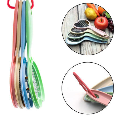 2965 Heart Grater Set And Heart Grater Slicer Used Widely For Grating And Slicing Of Fruits Vegetables Cheese Etc. Including All Kitchen Purposes. - Zidbik