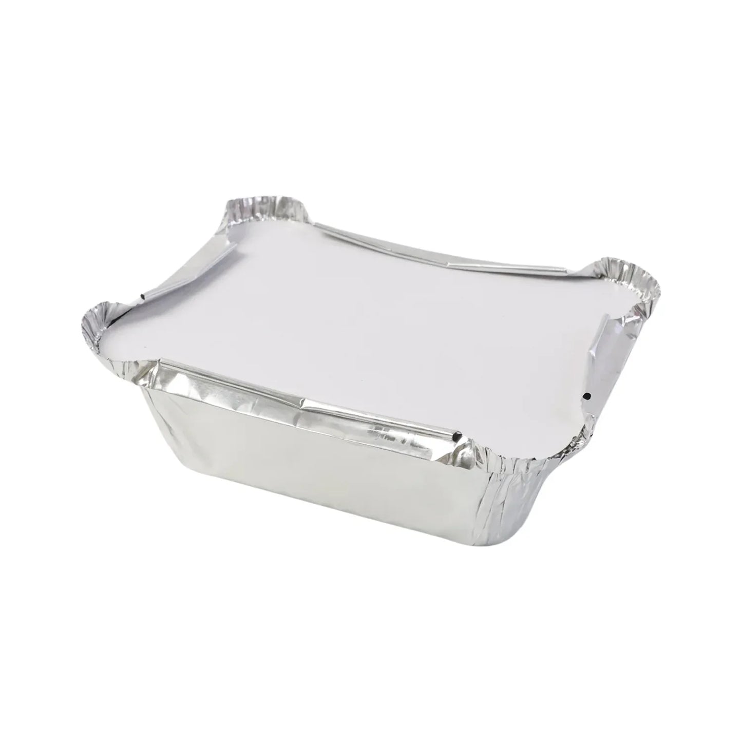 Disposable Aluminium Food Containers With Lids 250 Ml Capacity (Pack Of 25) - Zidbik