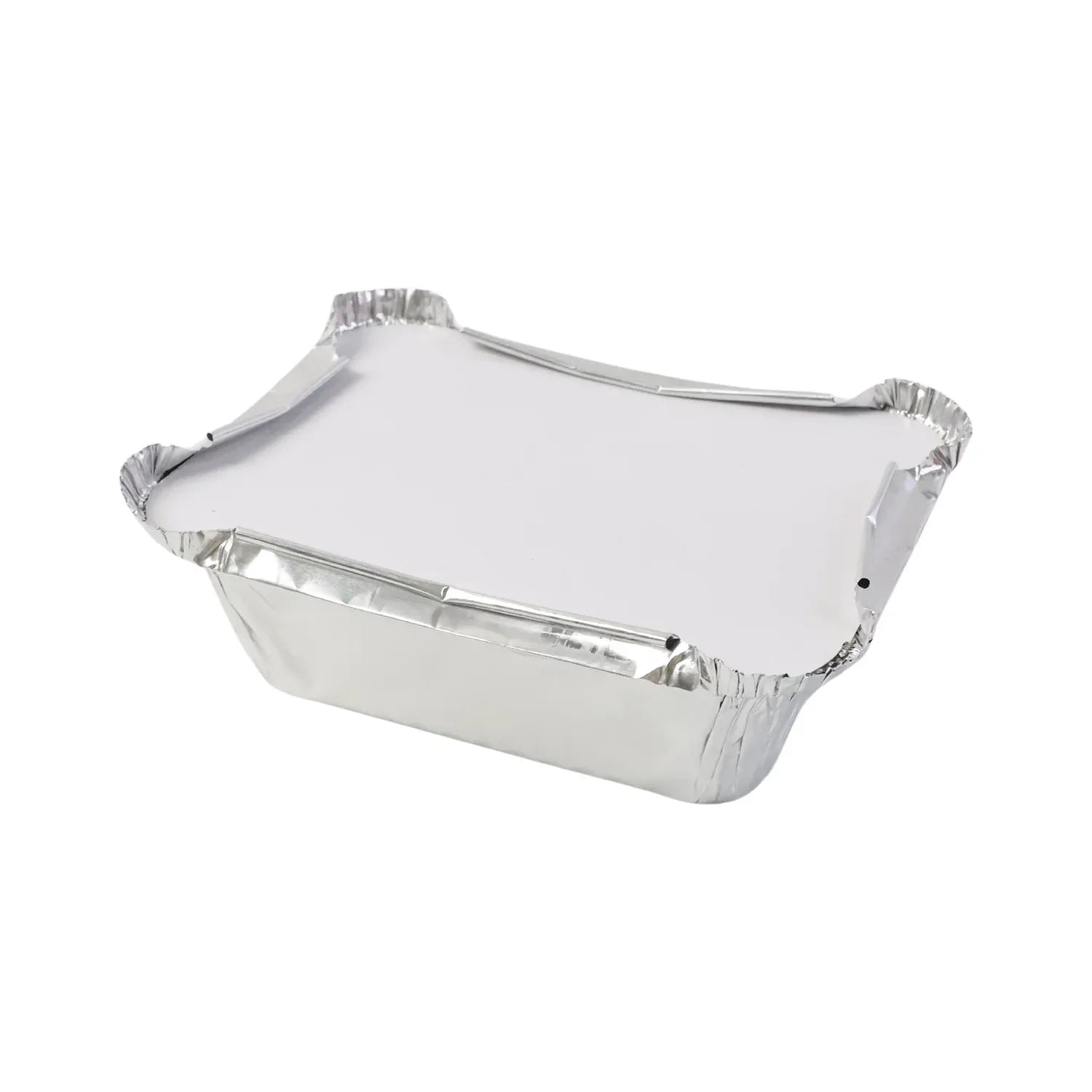 Disposable Aluminium Food Containers With Lids 250 Ml Capacity (Pack Of 25) - Zidbik