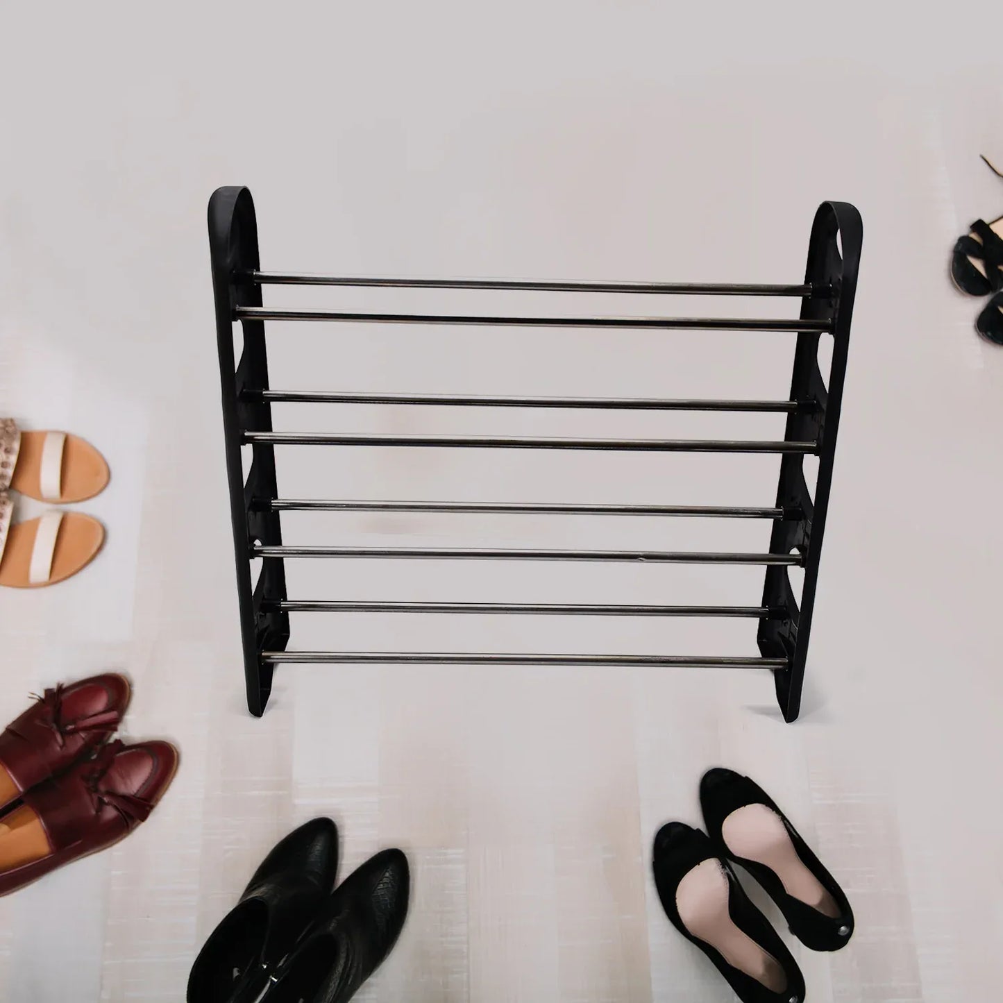 9461 Simple Shoe Rack Simple Practical Sufficient Capacity For Home - Zidbik