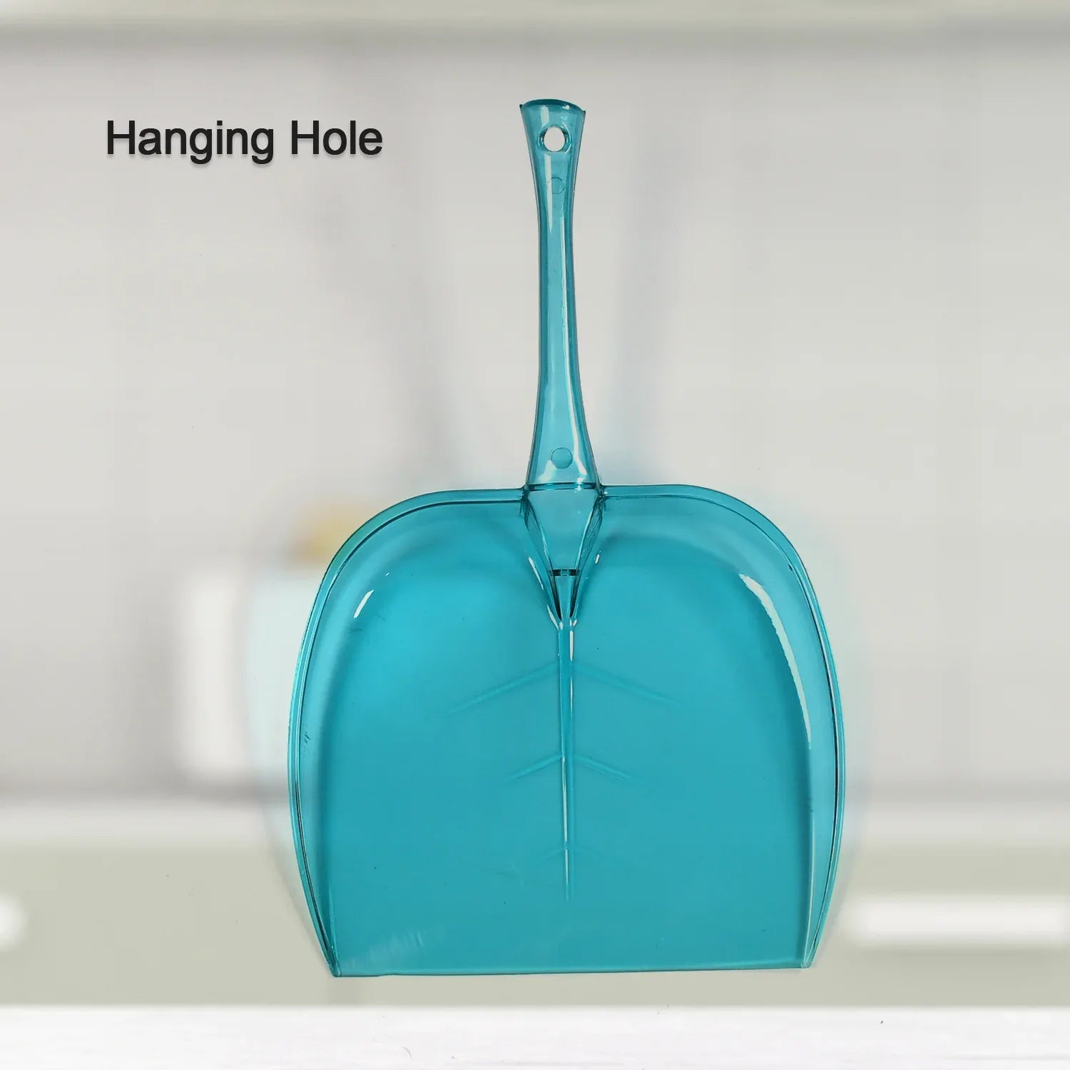 5912 Plastic Unbreakable Dustpan Big Size With Long Handle Dust Collector Pan For Home And Kitchen(Pack Of 1pc) - Zidbik