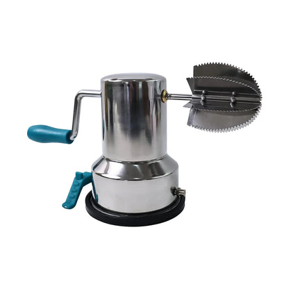 Supermom Stainless Steel Coconut Scraper With Vacuum Base (1 Pc) - Zidbik