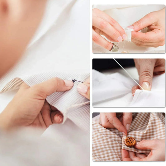 6051 62 Pc Sewing Set Used For Sewing Of Clothes And Fabrics Including All Home Purposes. - Zidbik