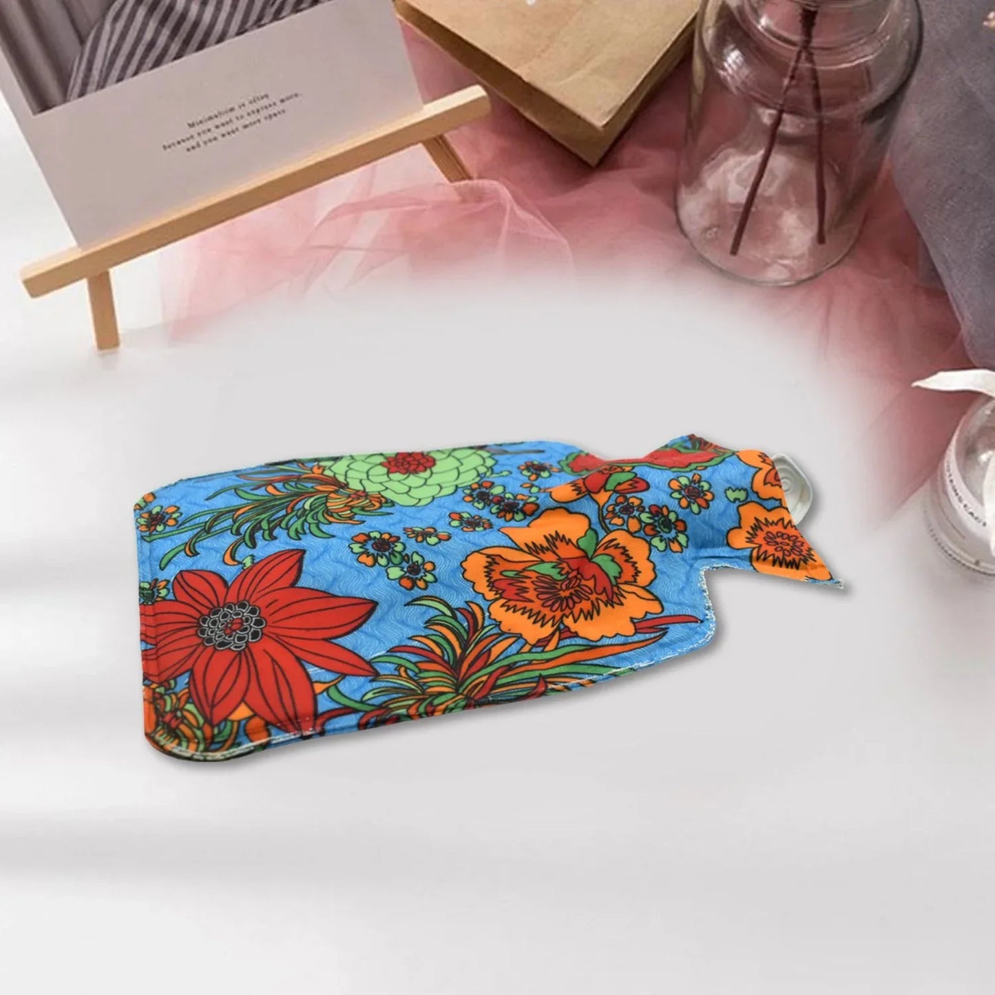 7254 Personal Care Rubber Hot Water Heating Pad Bag For Pain Relief - Zidbik