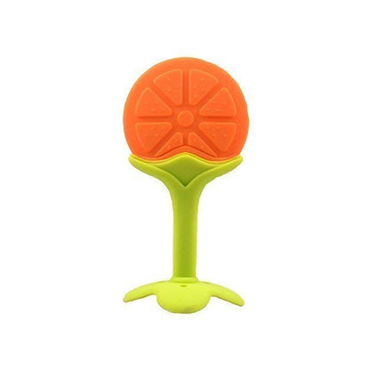 4490 Silicone Fruit Shape Teether Toy Food Grade Silicon Teether Use For Baby  Toddlers  Infants  Children - Zidbik